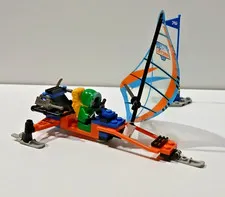 GENUINE LEGO SET 6579 ICE SURFER COMPLETE BUILD NO BOX NO INSTRUCTIONS