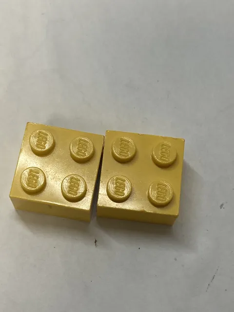 LEGO Parts Yellow Bricks/Blocks Lot of 2• 2x2