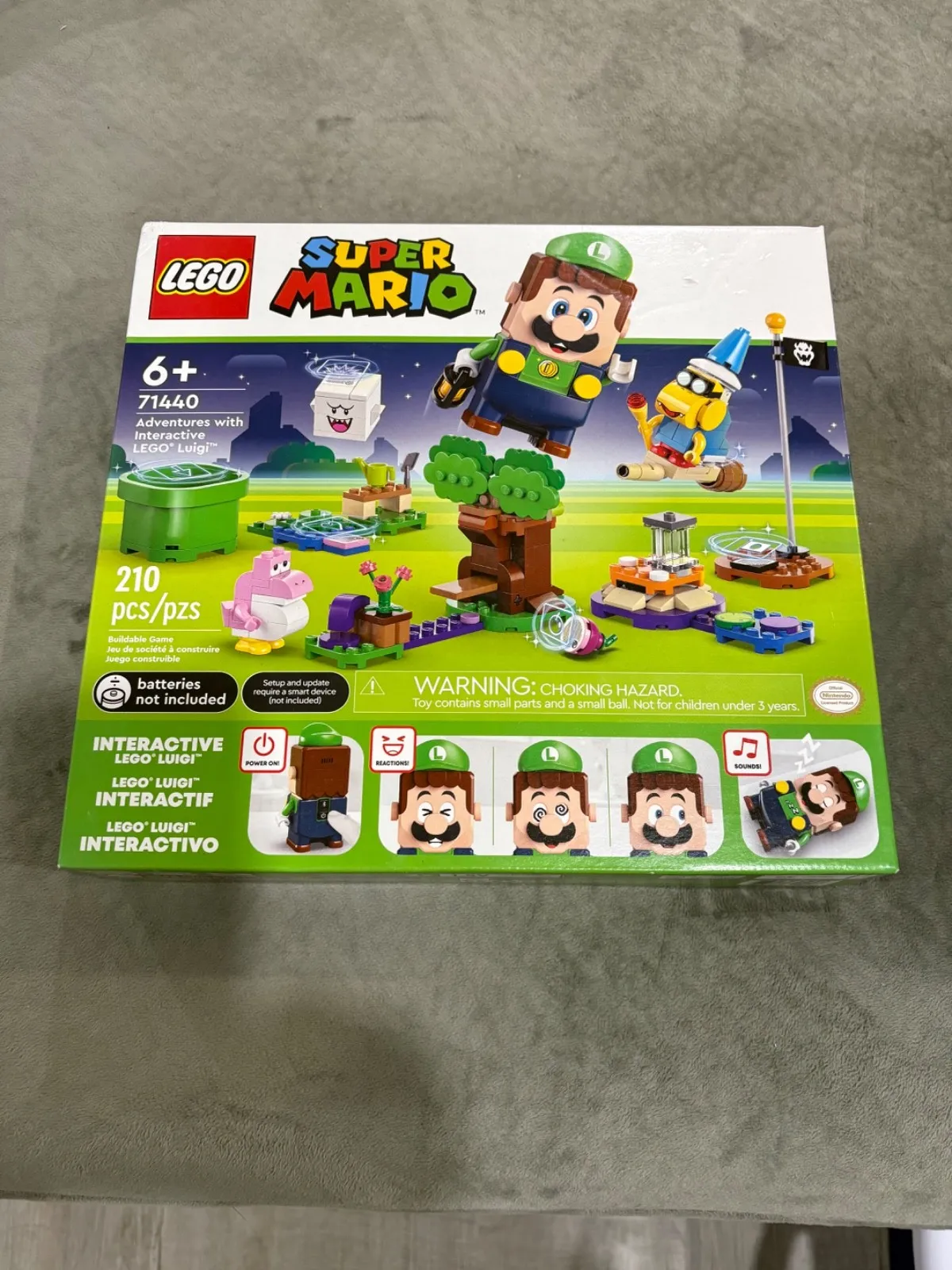 LEGO Super Mario - 71440 - Advenrures with Interactive Lego Luigi 