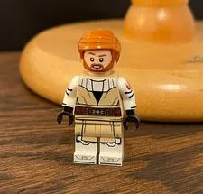 Lego Star Wars | Clone Wars Obi Wan Kenobi Minifigure | Light Customs GCC