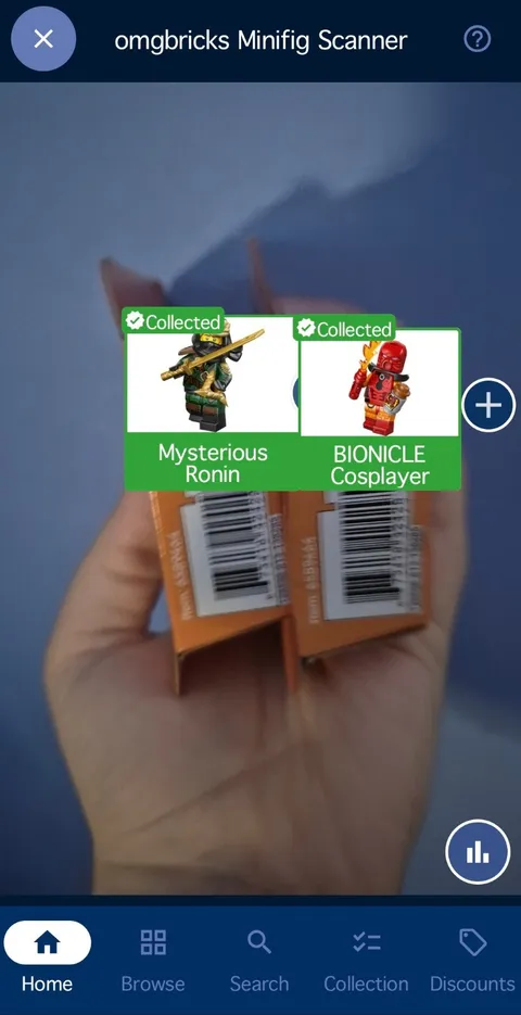 LEGO Minifigures Series 29 71052 Mysterious Ronin and Bionicle Cosplayer SEALED