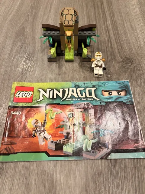 Retired Lego Ninjago Set #9440: Venomari Shrine (99% Complete)