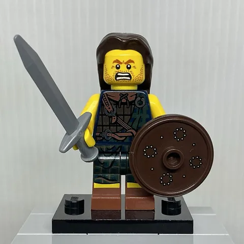 LEGO Collectible Series 6 col06-2 Highland Battler Minifigure Set 8827 Note