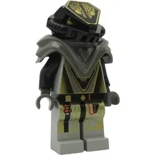 LEGO Minifigure 6975 UFO Zotaxian Alien - Gray Overlord Alpha Draconis Space