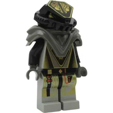LEGO Minifigure 6975 UFO Zotaxian Alien - Gray Overlord Alpha Draconis Space