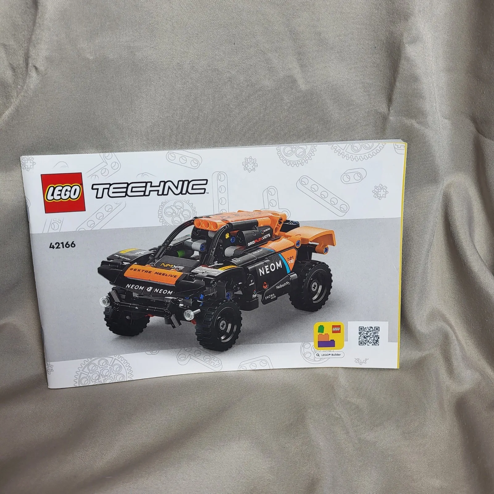LEGO Technic 42166 NEOM McLaren Extreme E Race Car Instruction Manual Only
