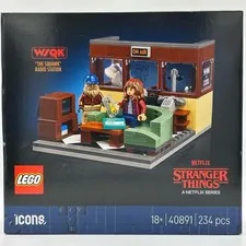 Unopened Rare LEGO 40891 Stranger Things WSQK Radio Station  LEGO Limited Quanti