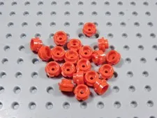 LEGO Lot of 20 Red 1x1 Flowers Plants Minifig BJ