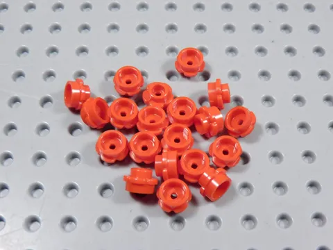 LEGO Lot of 20 Red 1x1 Flowers Plants Minifig BJ