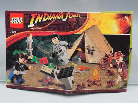 LEGO 7624 Indiana Jones Jungle Duel Instruction Manual Only