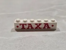 LEGO vintage Mursten/System beam - Taxa very rare version - MINT