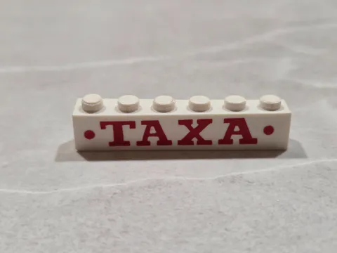 LEGO vintage Mursten/System beam - Taxa very rare version - MINT