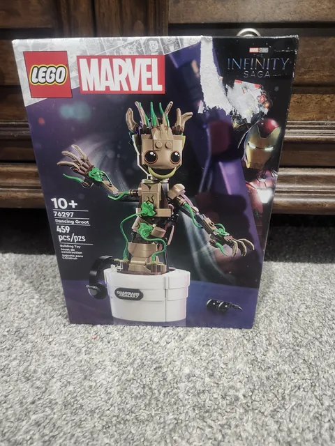 LEGO MARVEL 76297 Dancing Groot - 459 pcs brand new in box 