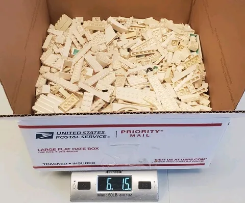 Lego White Pieces Bulk Lot 5 Lbs Assorted Bricks Blocks Plates Parts Random
