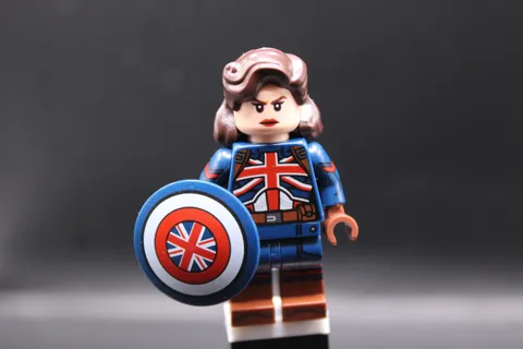  lego Captain Carter, Marvel Studios, Series 1 minifigure