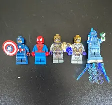LEGO Marvel Super Heroes Minifigure Lot of 5