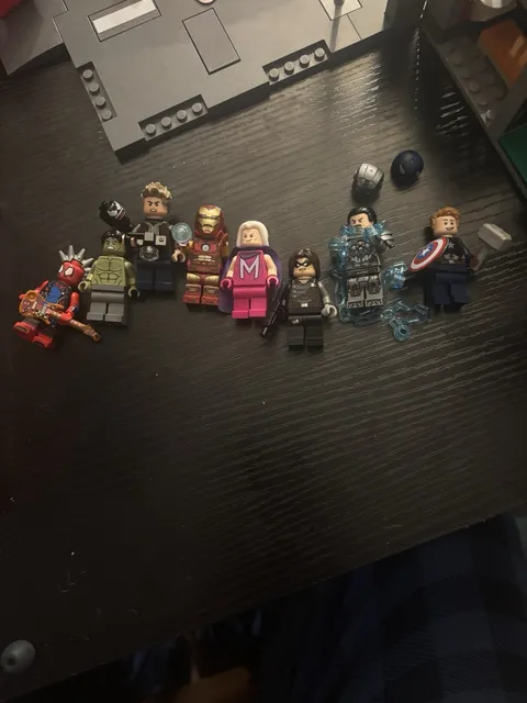 authentic lego marvel lot of 8good condition rare winter  soldier read desc