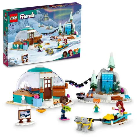 LEGO Friends Winter Igloo Play 41760 Toy 491pcs Building Blocks Play