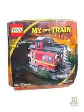 LEGO TRAINS 10014 MY OWN TRAIN RED CABOOSE NIB NEW DAMAGED BOX