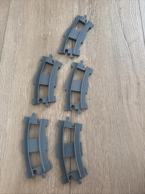 Lego Duplo brand new extra train track pieces 5 curved track lot