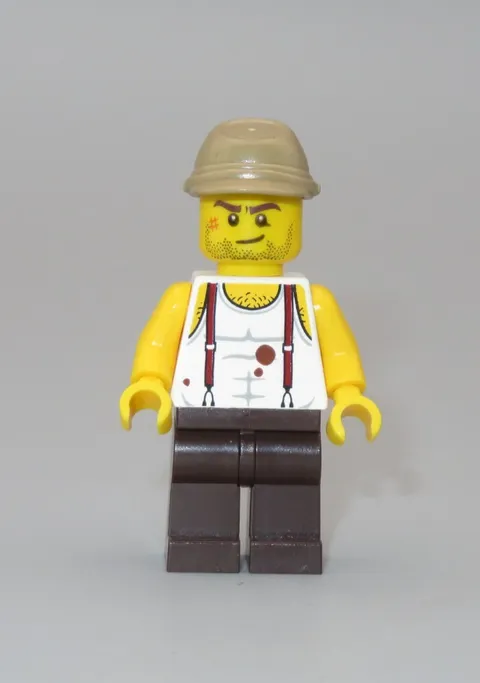 LEGO Pharaoh's Quest Mac McCloud minifigure 7327 Scorpion Pyramid