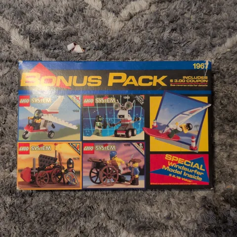 LEGO® Set 1967 - System Bonus Pack - New In Open Box - Sealed Bags