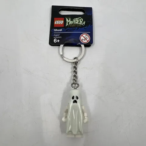 NEW LEGO Ghost Monster Fighters Minifigure GLOW IN DARK Keychain 850452 Retired