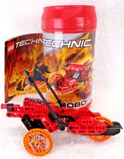 VTG LEGO Technic Red Lava Robo Riders 8510 Complete set Retired 2000