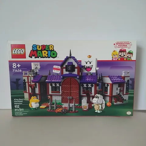 LEGO (71436) Super Mario Bros King Boos Haunted Mansion Brand New Sealed Retired