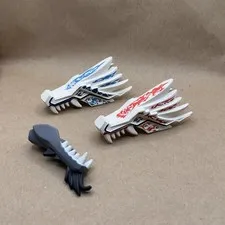Lego Epic Dragon Battle Head Ninjago Brown Spiny 9450 Upper & Lower Jaws Animal