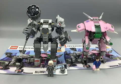 LEGO Overwatch: D.Va & Reinhardt  Set (75973) USED