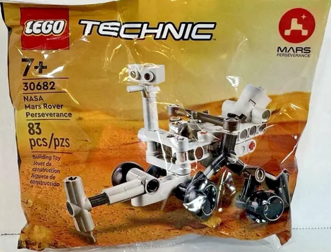 LEGO 30682 Technic NASA Mars Rover Perseverance New Sealed Retired Space Moon