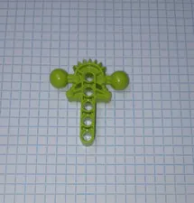 1 Bionicle Lime Green Low Torso 47306 Lego part hips 7 tooth half gear WYSIWYG