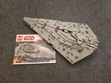 LEGO Star Wars First Order Star Destroyer 75190 Complete Set