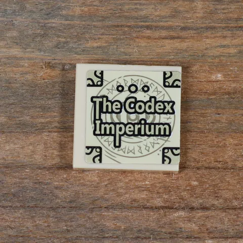 LEGO Tan Tile 2x2 Doctor Strange Codex Imperium 3068pb1017 1Pc