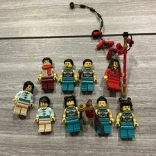 9x New LEGO Lunar New Year Parade Male Female Parade Set Minifigures Hol309