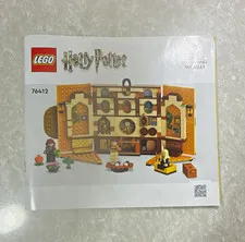 LEGO Harry Potter 76412 Hogwarts Great Hall Illustrated Manual Booklet English