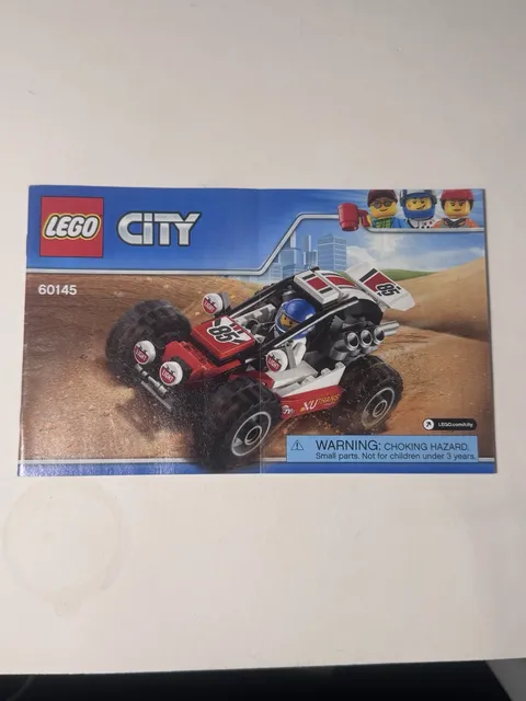 LEGO CITY:  Buggy  60145 INSTRUCTIONS ONLY