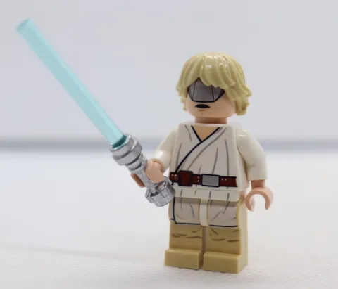 Luke Skywalker VISOR 7965 Lightsaber Star Wars LEGO® Minifigure Mini Figure