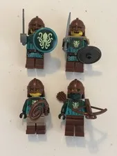 New LEGO Kraken Knights Battle Pack - 4 Minifigures -Set 21358