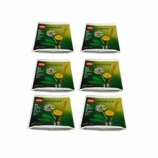 Lot of 6 Lego Botanicals Field Flowers 77pc Building Set 30701 Party Favors NEW