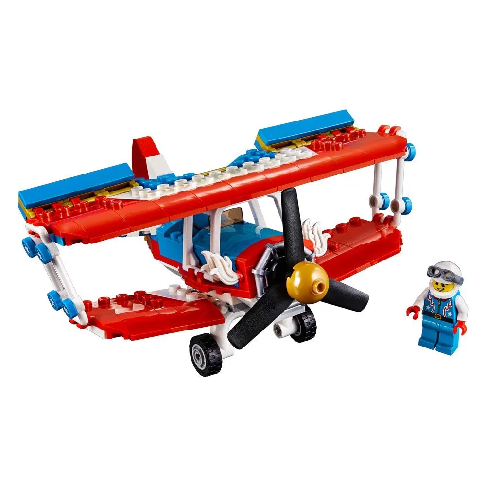 Lego Creator 3-In-1 Daredevil Stunt Plane 31076 Building Kit (200 Pieces)_