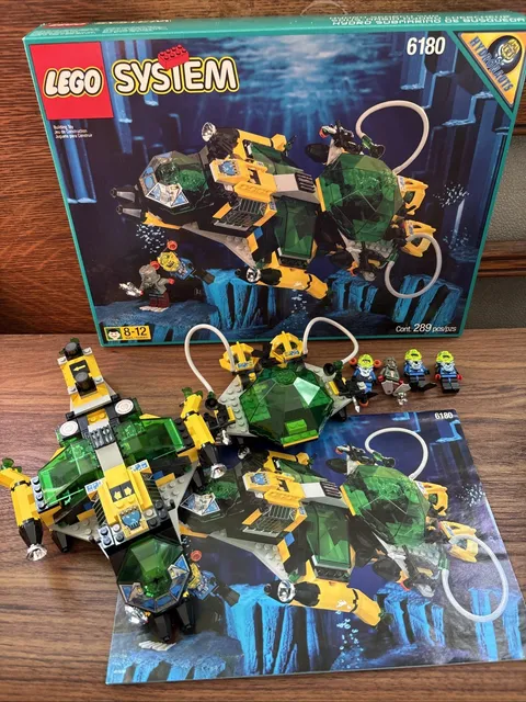 LEGO Aquazone: Hydro Search Sub (6180) Complete