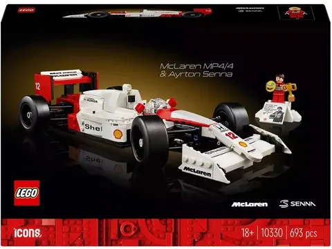 Lego Icons McLaren MP4/4 i Ayrton Senna 10330 Lego