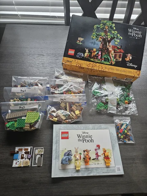 LEGO Ideas: Winnie the Pooh (21326) MISSING PIGLET 99%+ complete
