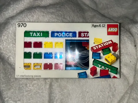 1980 Lego 970 Parts Pack Lighting Bricks NEW In Box
