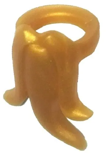 Lego NEW HP Statue Minifigure BEARD Fancy Hair Pearl Gold Piece Part D57