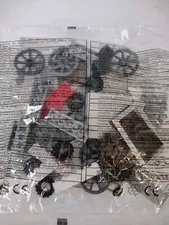 New in bag lego building brick set Multi Piece and multi color contains wheels