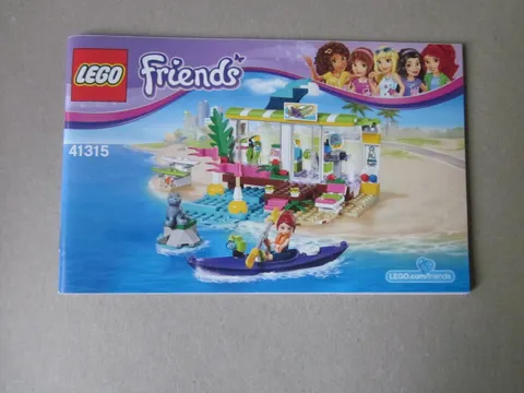 Lego Building Instructions Instruction 41315 Friends