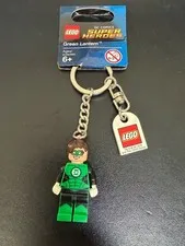 NEW Lego DC Comics Super Heroes Green Lantern Keychain Minifigure 853452 RARE!